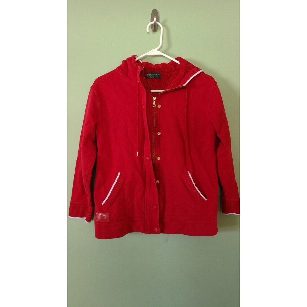 WOMEN'S LAUREN RALPH LAUREN SNAP/ZIP-UP HOODED JACKET,SIZE SMALL?? SEE PHOTOS